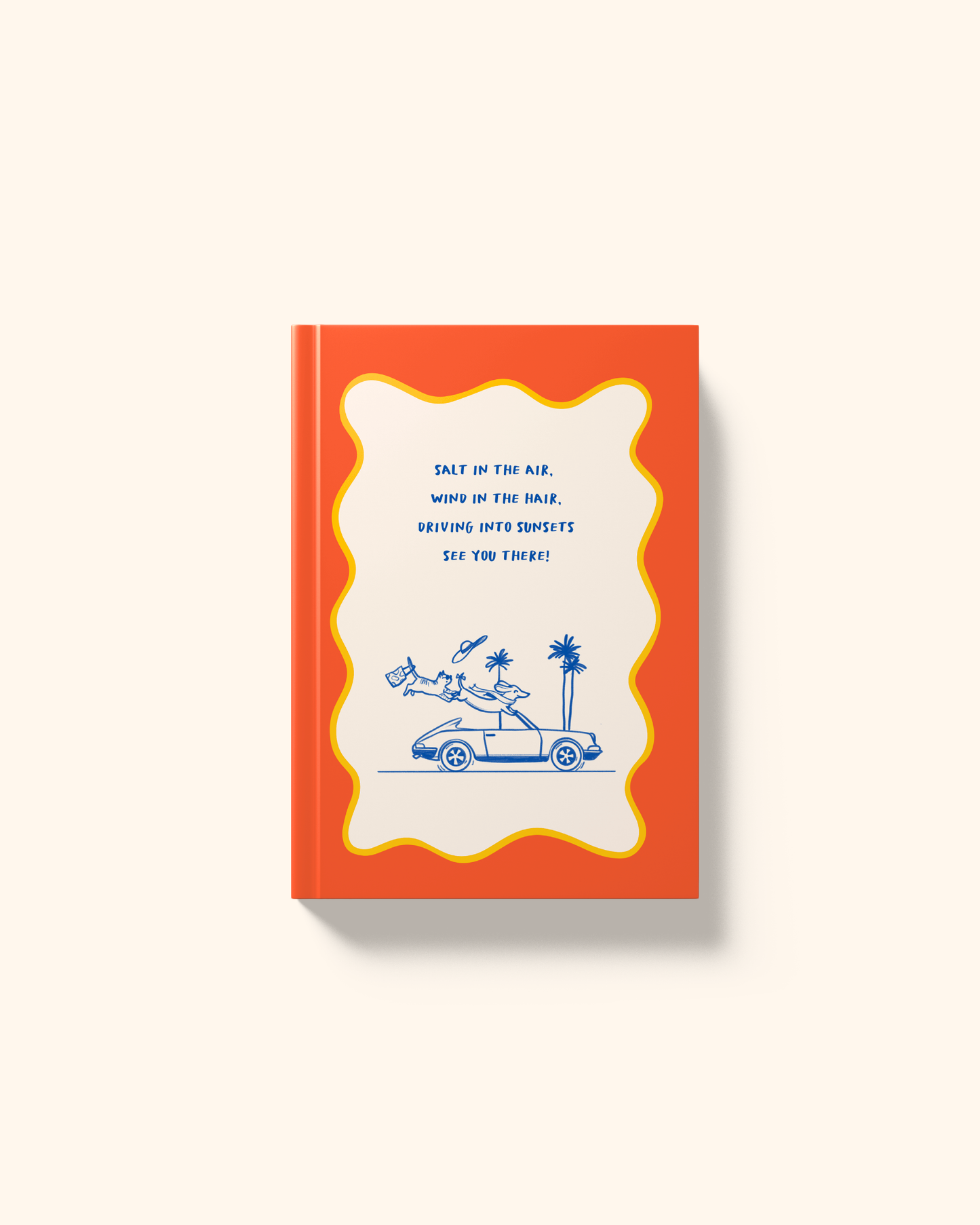 Driving into Sunsets | A5 Hardcover Notebook