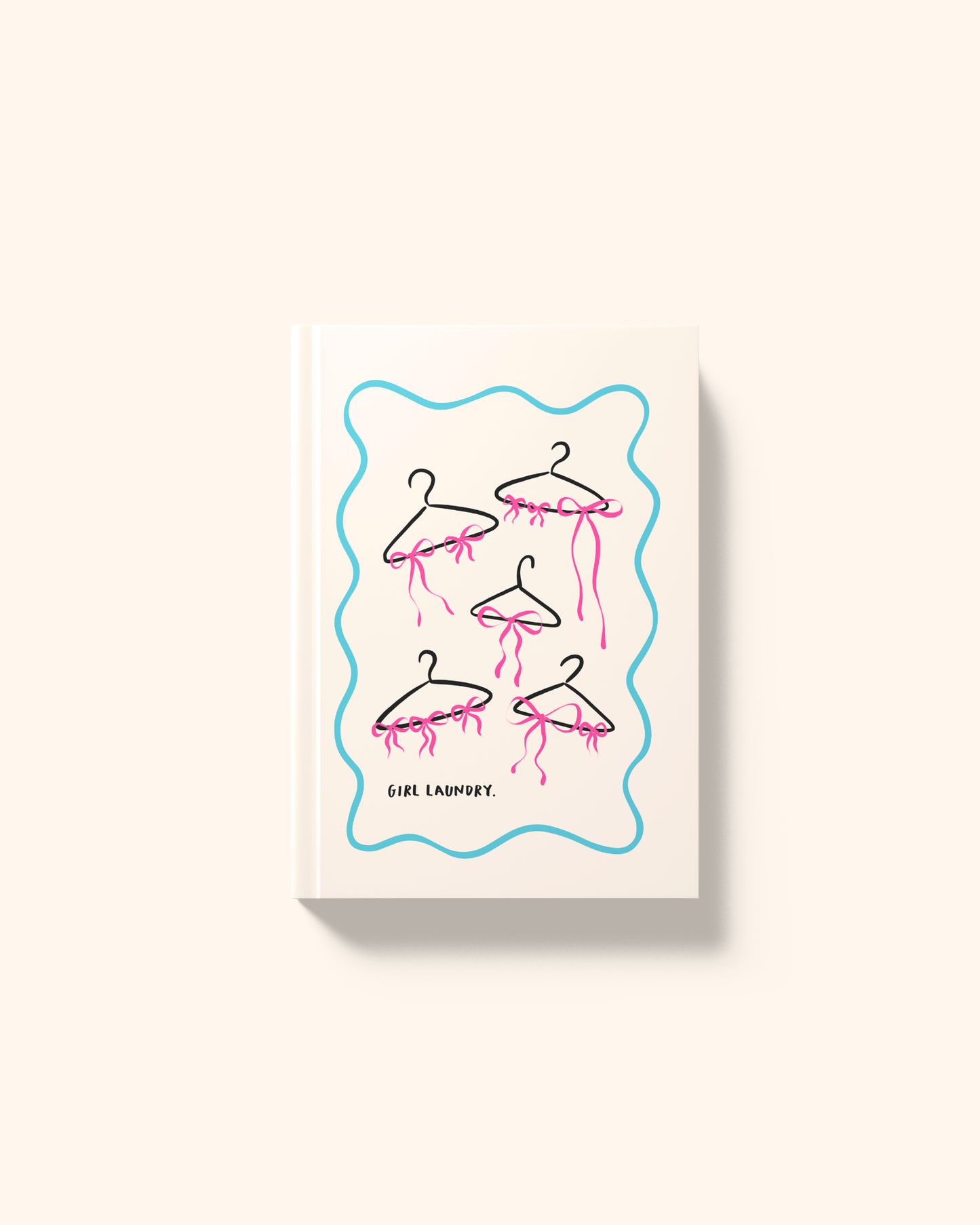 Girl Laundry | A5 Hardcover Notebook