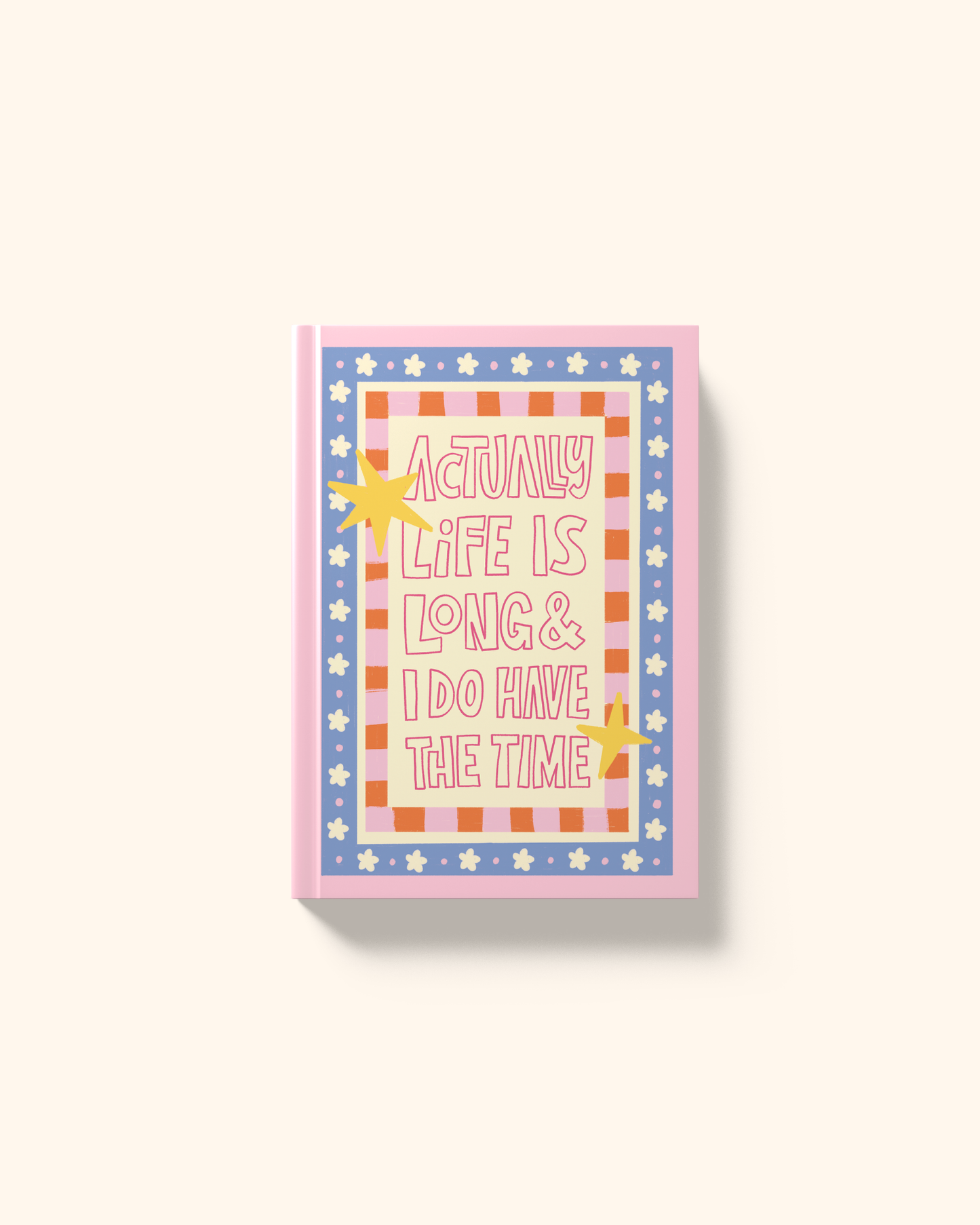 Life Is Long | A5 Hardcover Notebook