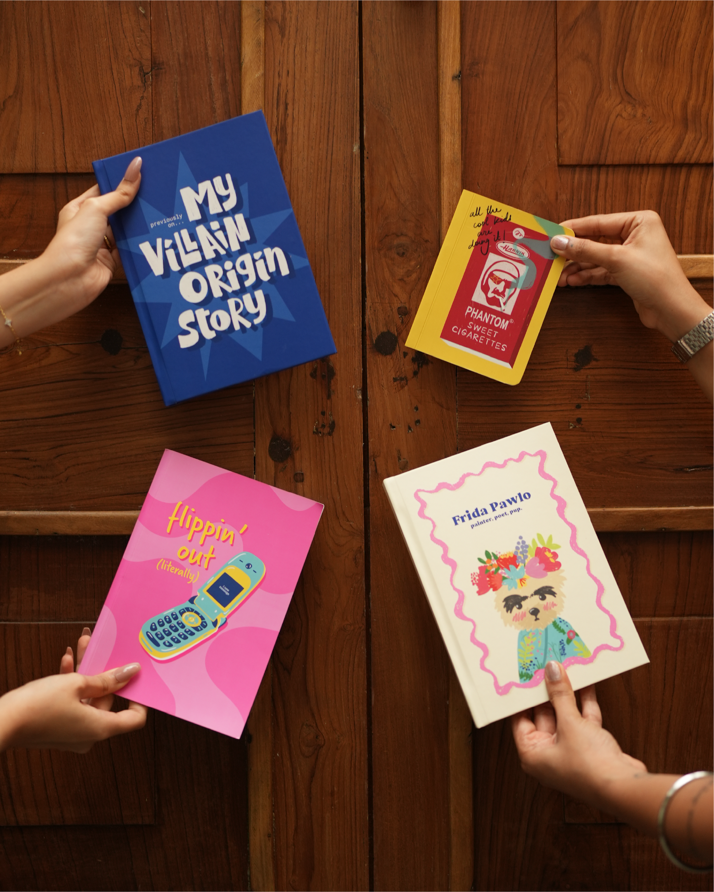 Flippin' Out | A5 Softcover Notebook