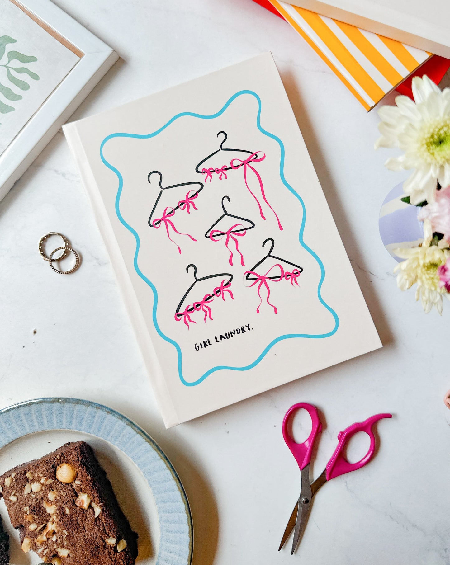 Girl Laundry | A5 Hardcover Notebook