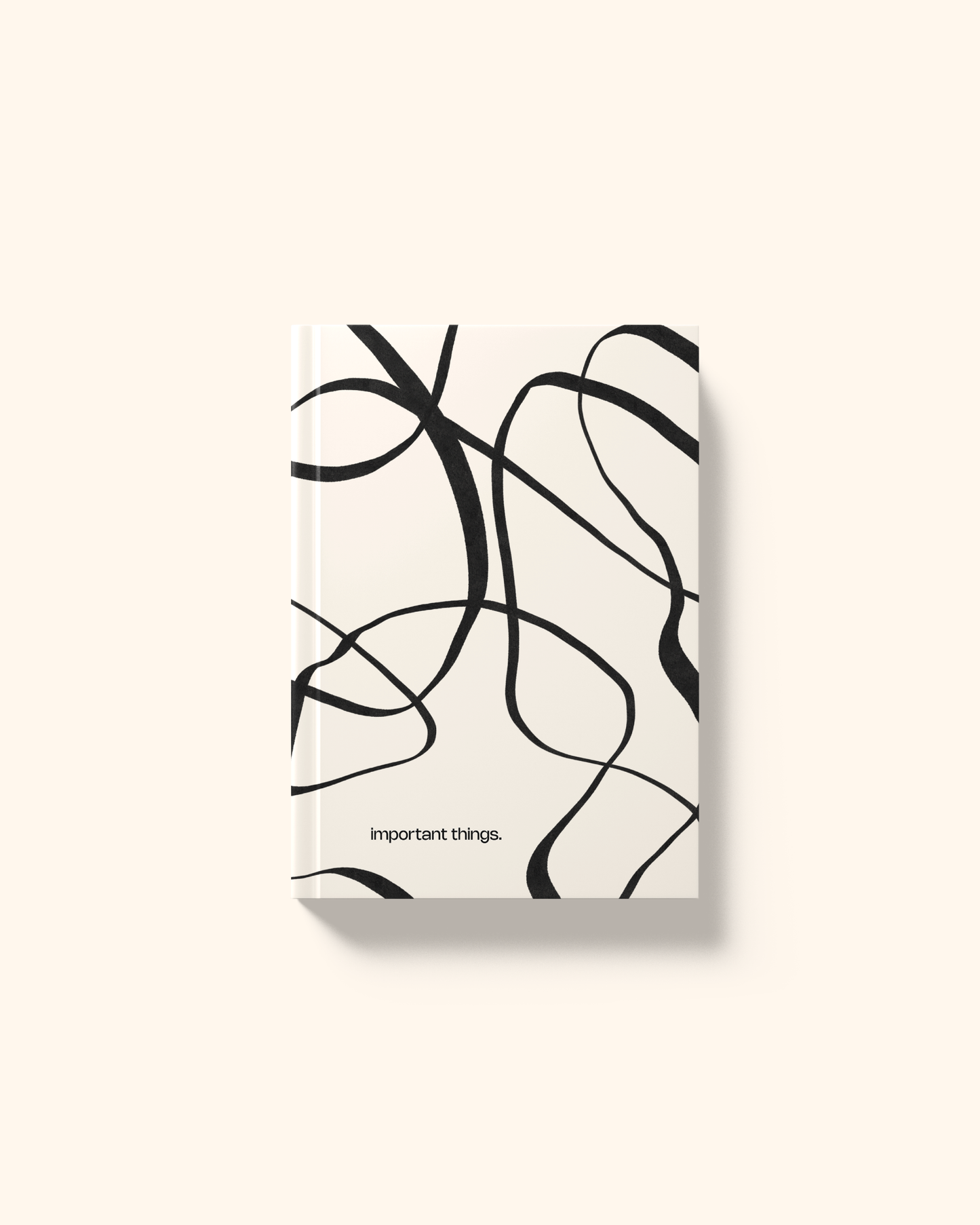 Important Things | A5 Hardcover Notebook