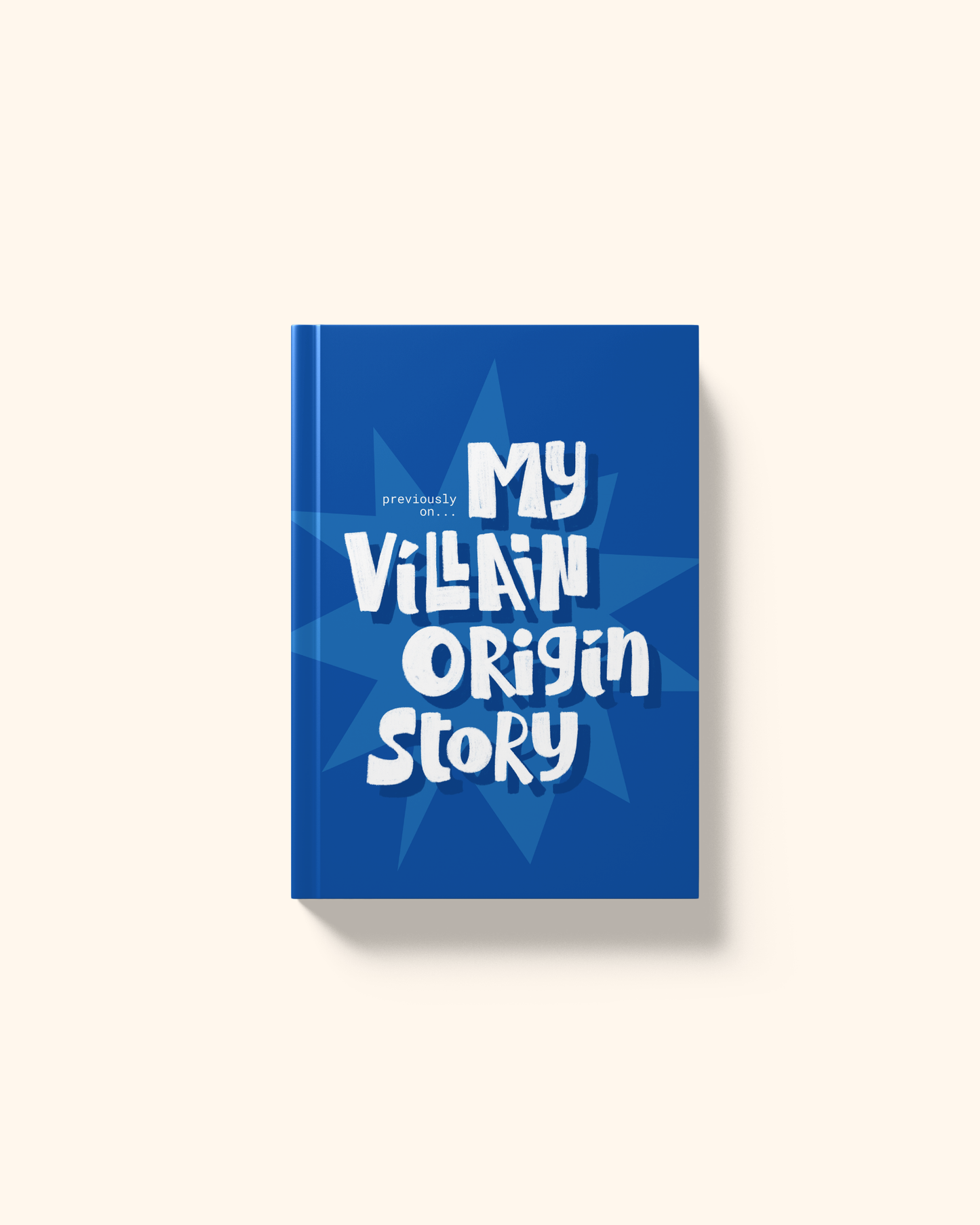 Villain Origin Story | A5 Hardcover Notebook