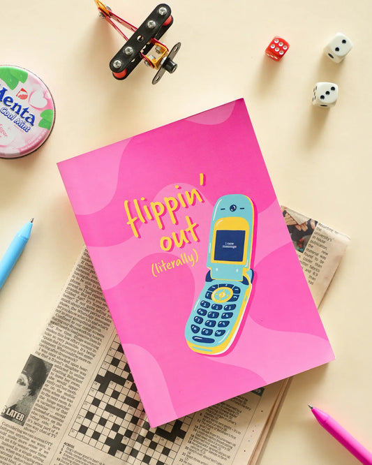 Flippin' Out | A5 Softcover Notebook