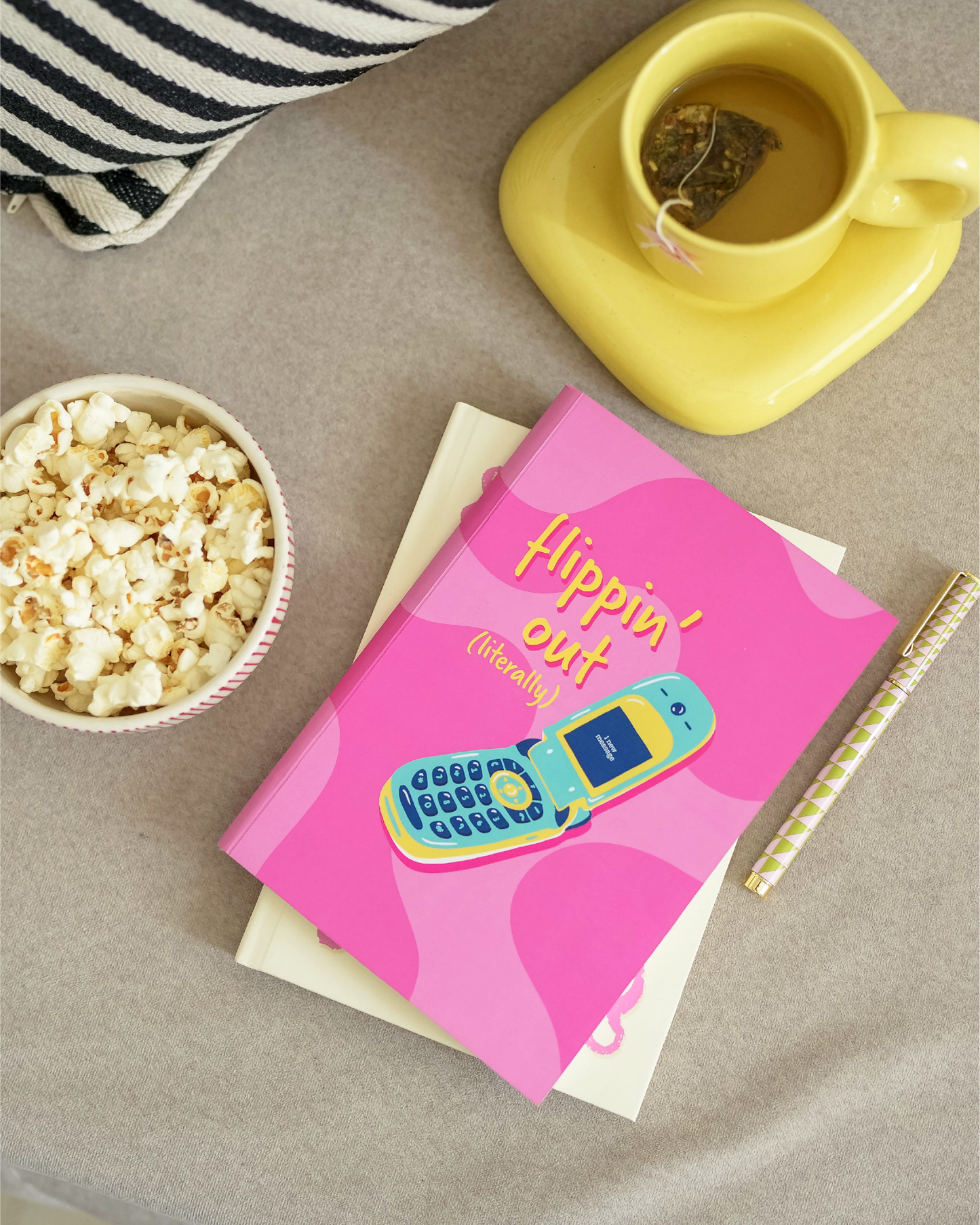 Flippin' Out | A5 Softcover Notebook