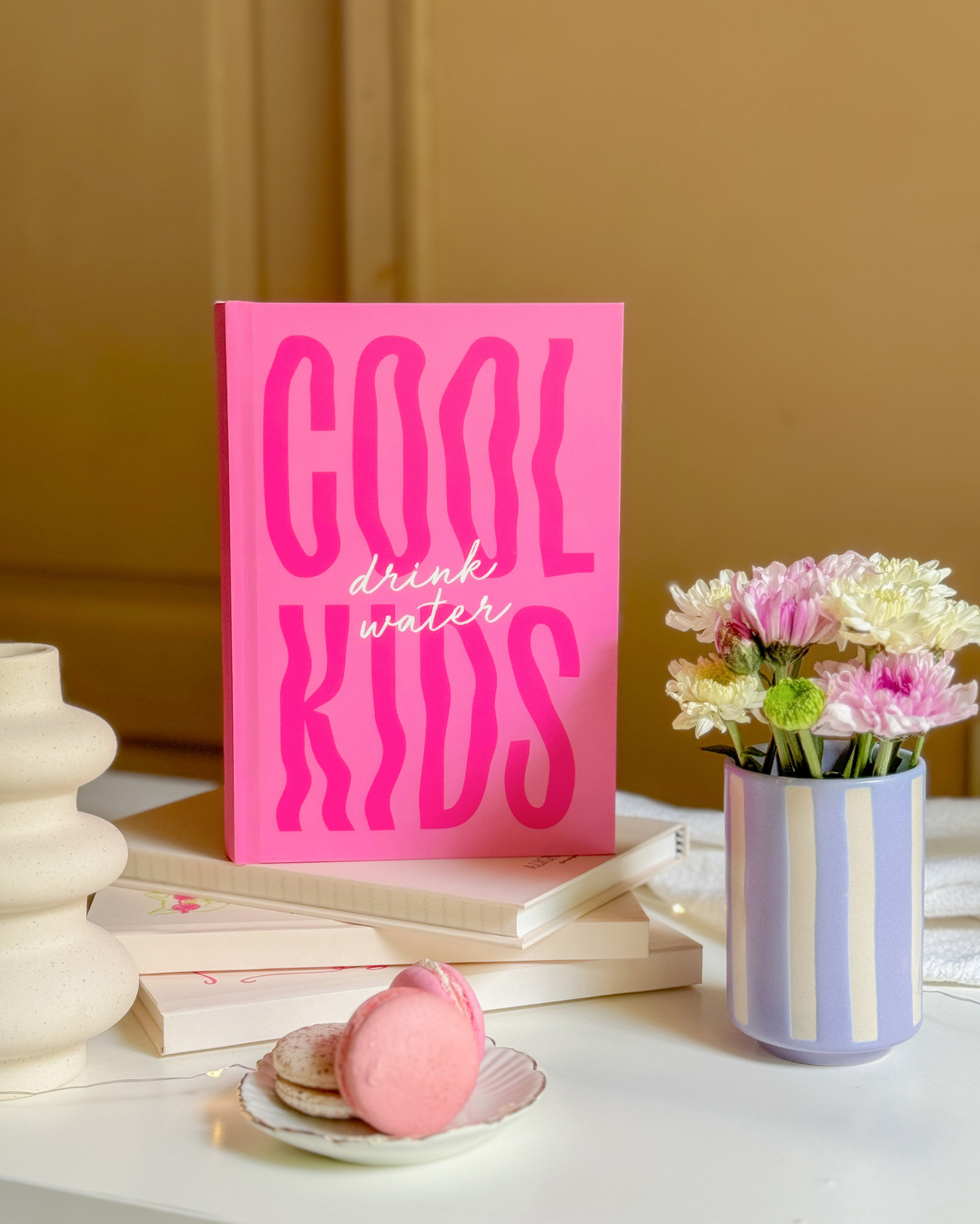 Cool Kids Drink Water | A5 Hardcover Notebook