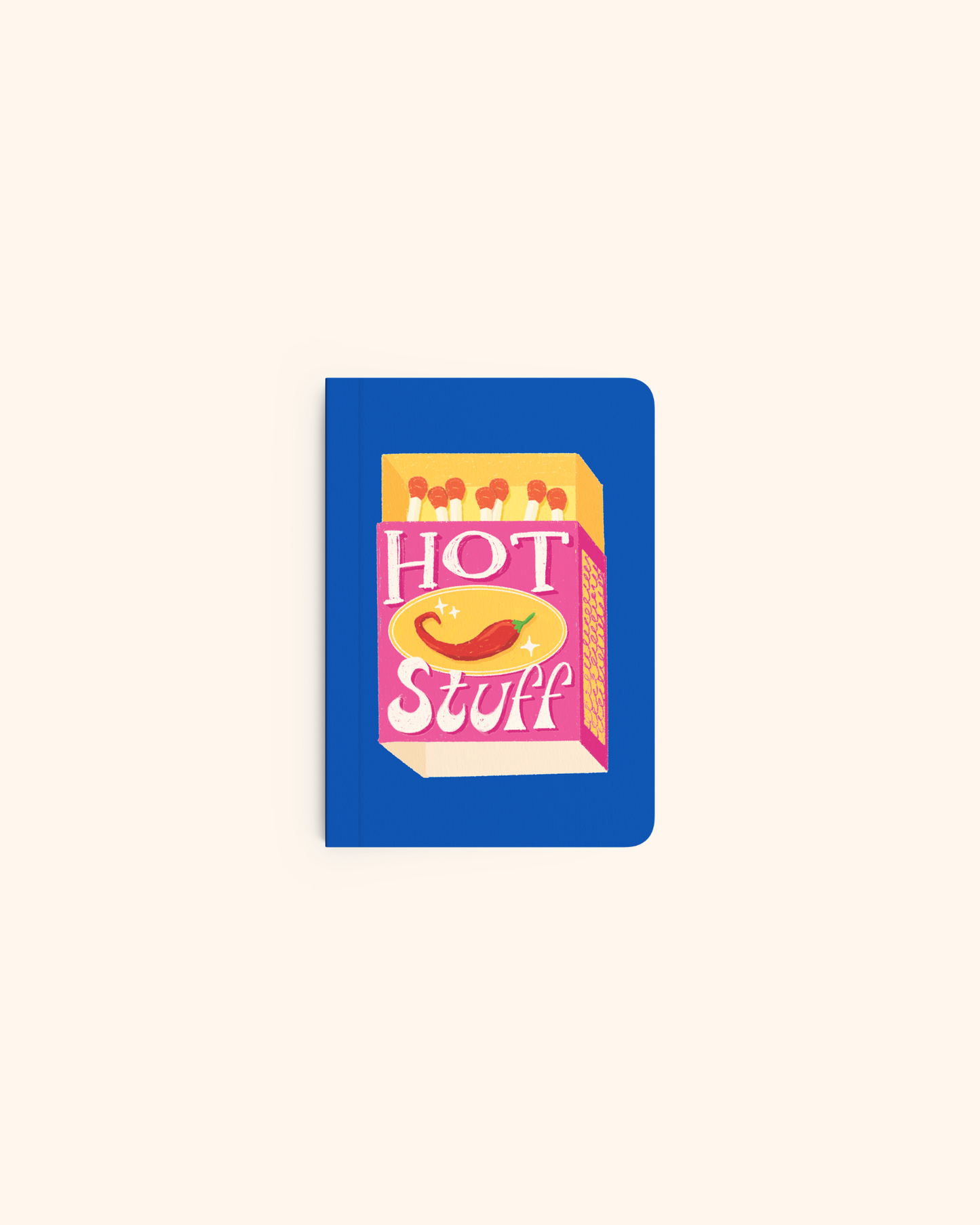 Hot Stuff Matchbox | A6 Pocket Notebook