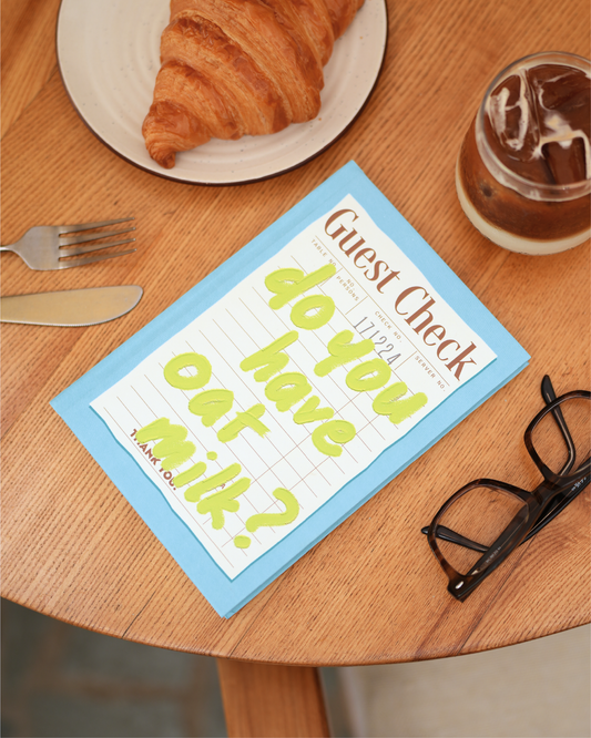 Oat Milk | A5 Hardcover Notebook