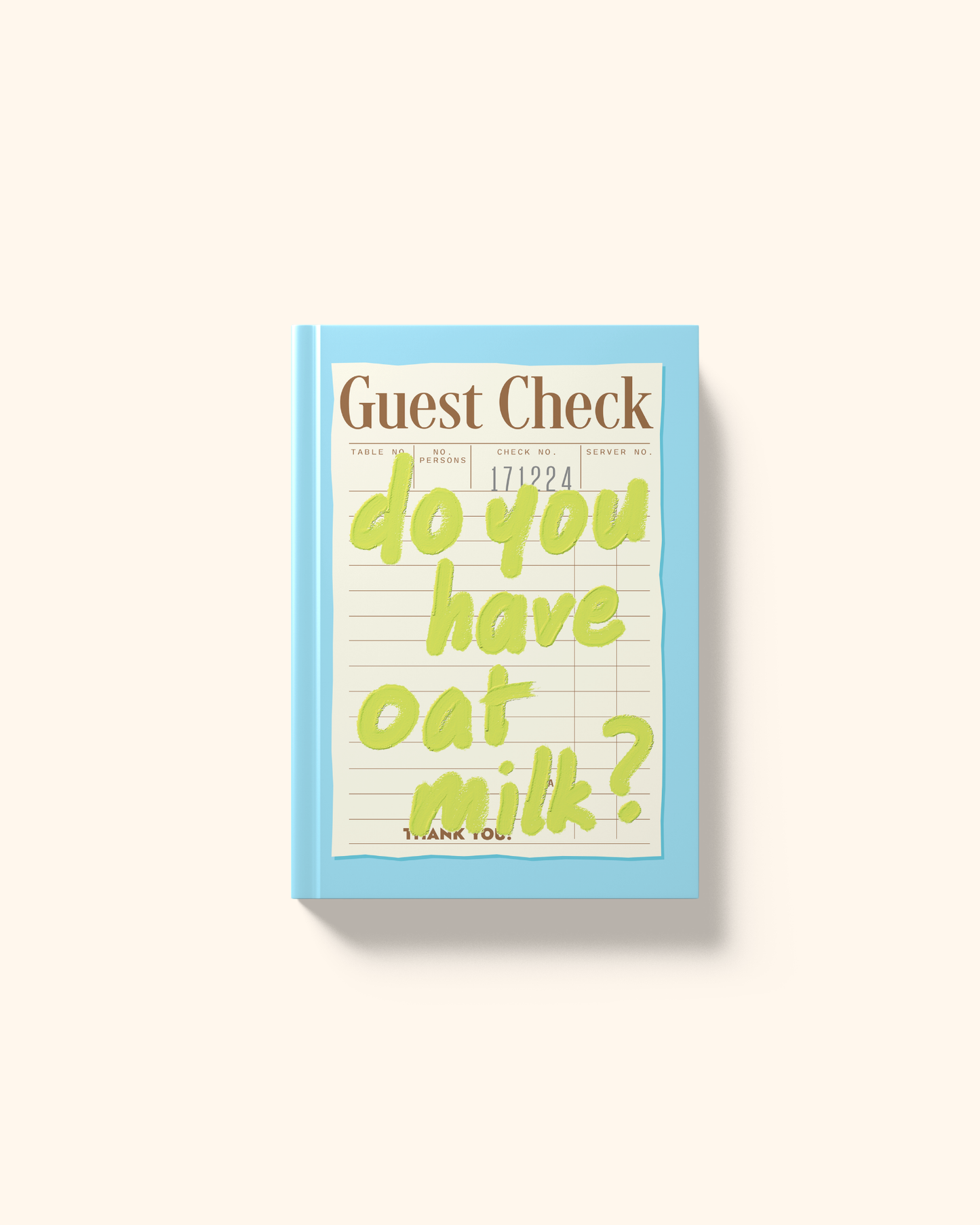 Oat Milk | A5 Hardcover Notebook