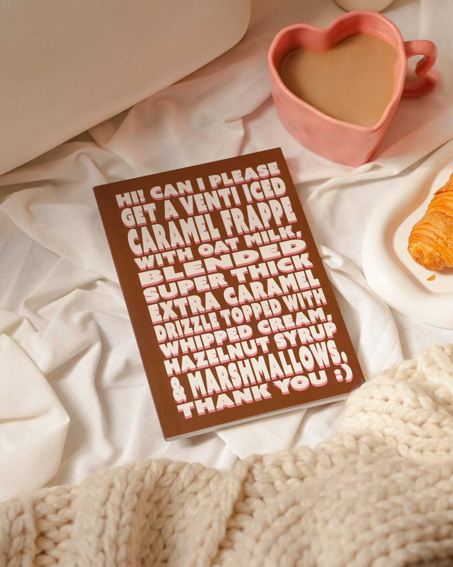 Venti Iced Caramel | A5 Softcover Notebook