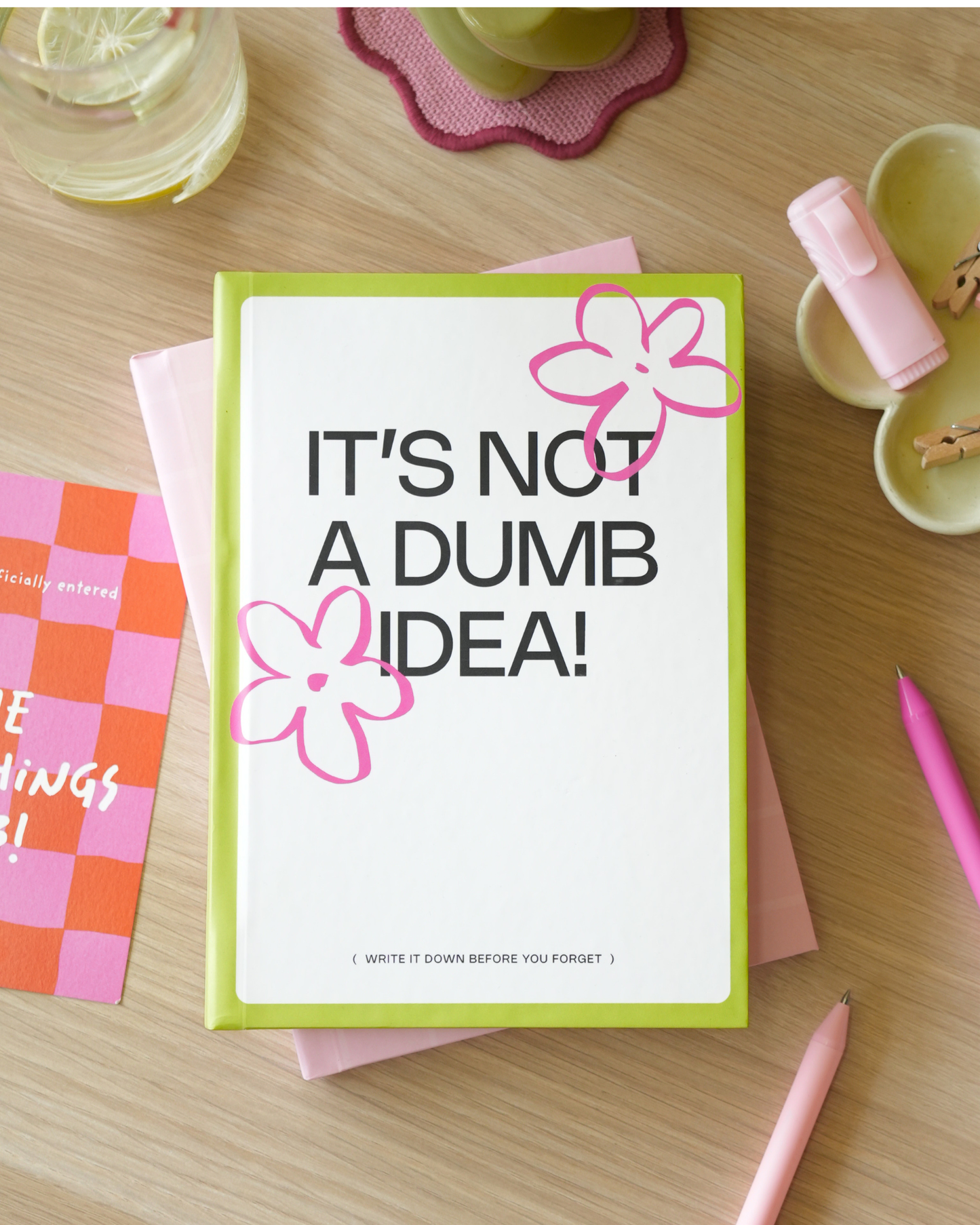 It's Not a Dumb Idea | A5 Hardcover Notebook