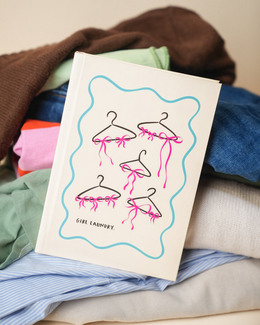 Girl Laundry | A5 Hardcover Notebook