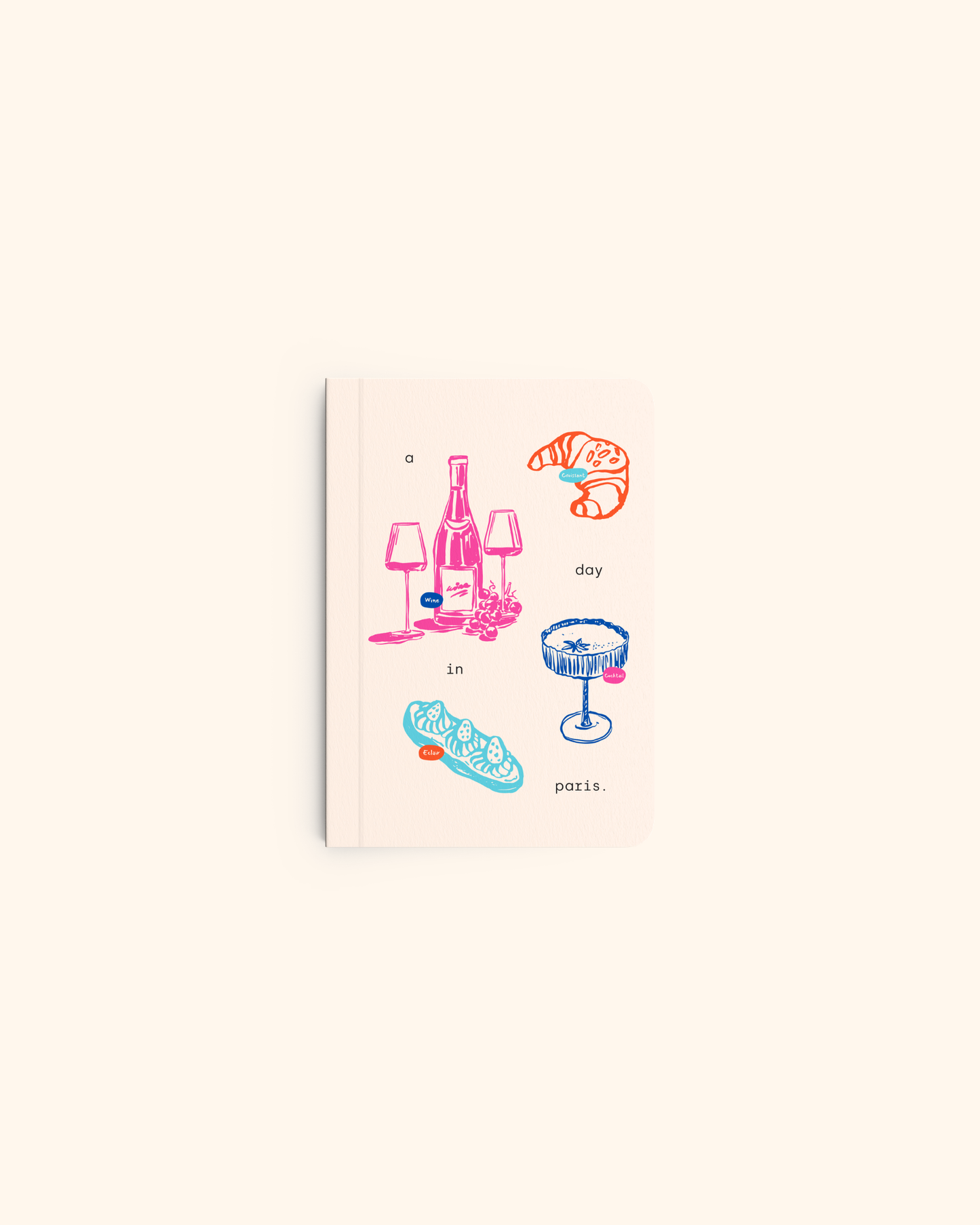 A Day in Paris | A6 Pocket Notebook