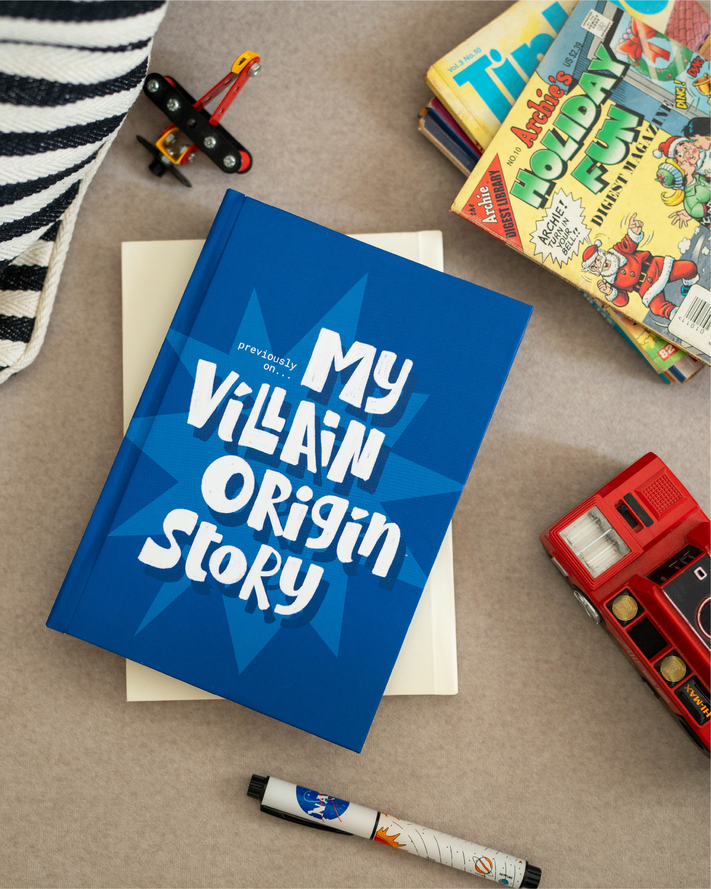 Villain Origin Story | A5 Hardcover Notebook