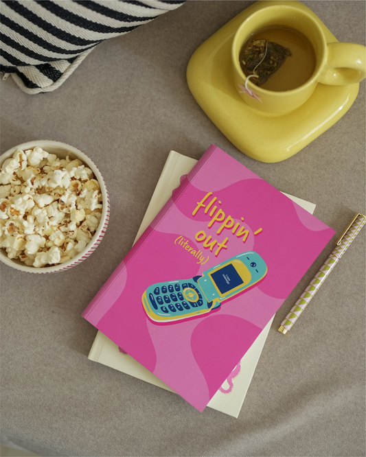 Flippin' Out | A5 Softcover Notebook