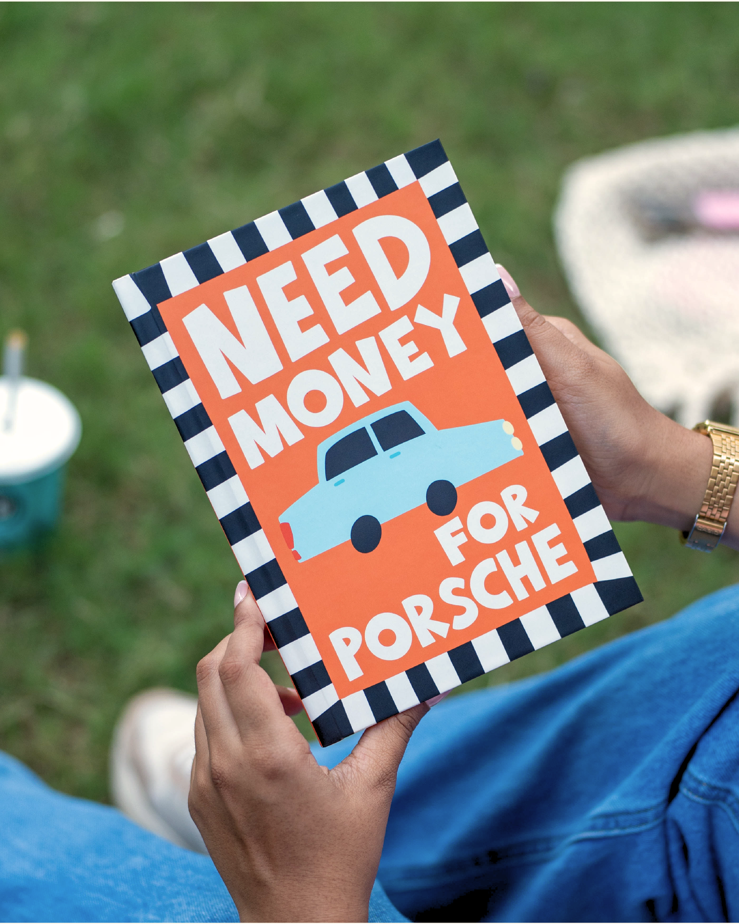 Need Money For Porsche | A5 Hardcover Notebook